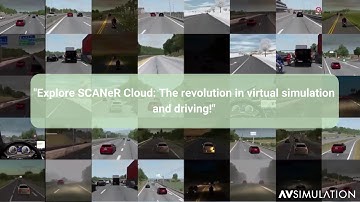 SCANeR Cloud Take your automotive testing to the next level