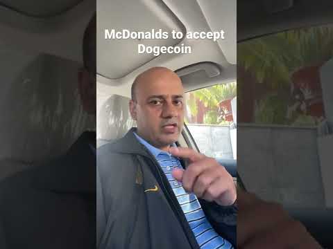 McDonalds To Accept Dogecoin | Dogecoin Latest News Today | Dogecoin McDonalds | Elon Musk #SHORTS