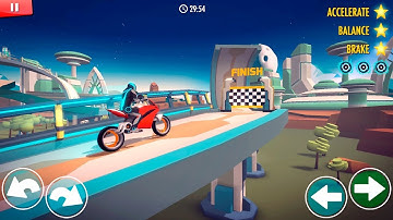 Gravity Rider: Space Bike Racing Game Online - Gameplay Android & iOS game