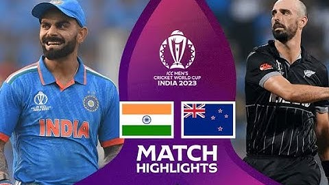 India Overcome New Zealand in Mumbai | Semi-Final 1 Highlights | CWC23 | The Cricket Highlights