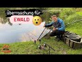 Gregor schockt ewald beim karpfenangeln am see  wird ewald das verkraften grewald unterwegs