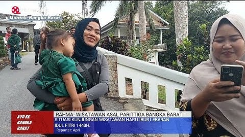 Situasi Kunjungan Wisatawan Pesanggrahan Menumbing Libur Idul Fitri 1443 H. 4 Mei 2022