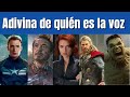 SOLO UN VERDADERO FAN PUEDE ADIVINAR DE QUIEN ES LA VOZ DEL PERSONAJE DE MARVEL