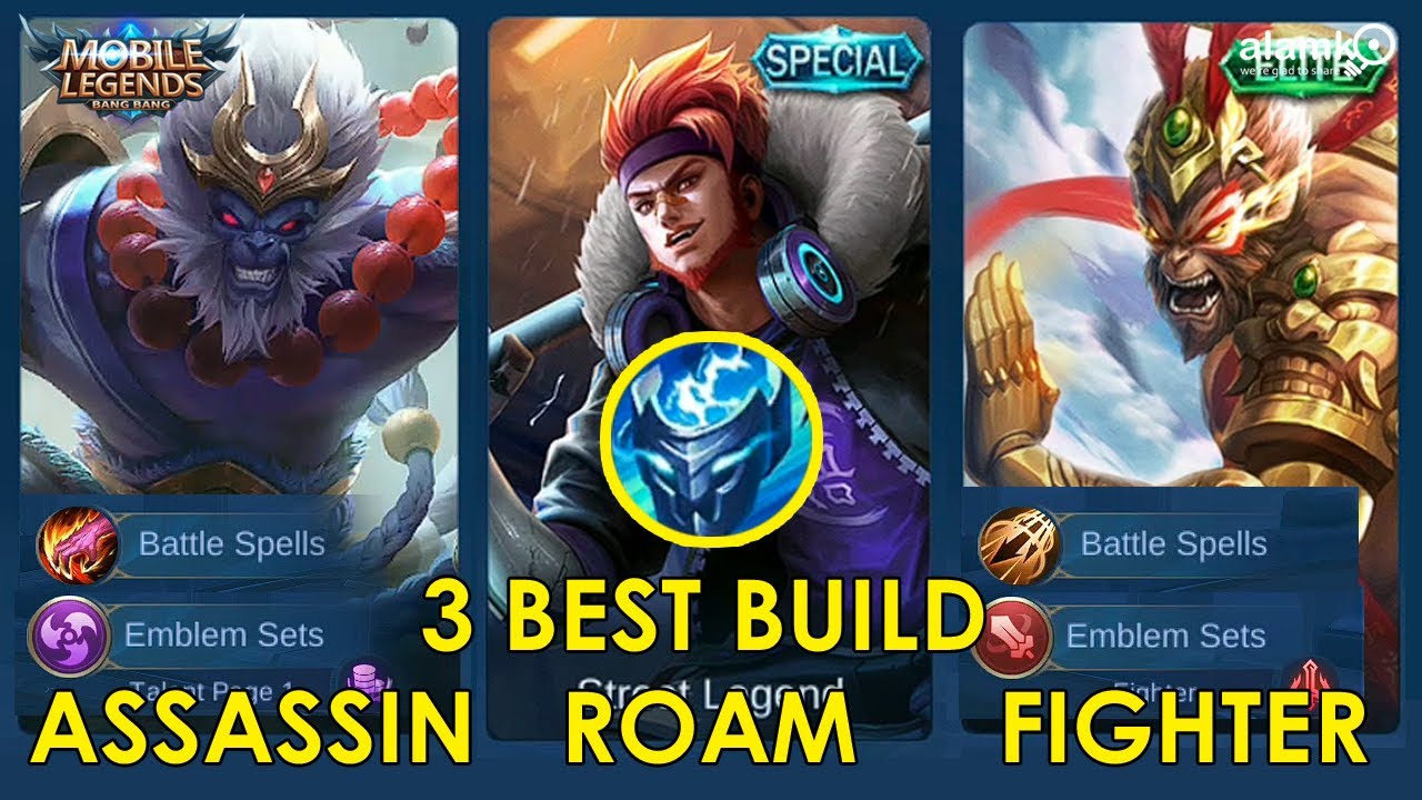 Mlbb Road To Mythic With Sun Best 3 Suggested Item Build Assassin Roam Fighter Item Build Youtube