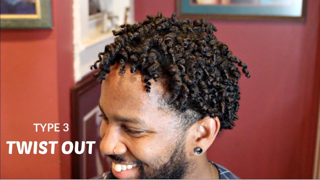 Type 3 Twist Out | Natural Hair Care For Men! - Youtube