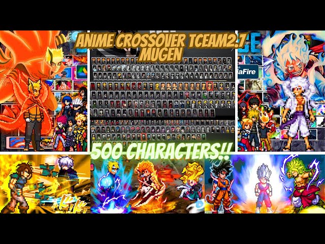 Jump Force Anime Mugen CrossOver (490+380 Characters) in 2023 | Anime,  Character, Chars