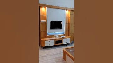 wadrobe and Tv unit furniture 🔨 degien #carpenter #tvunit #furniture