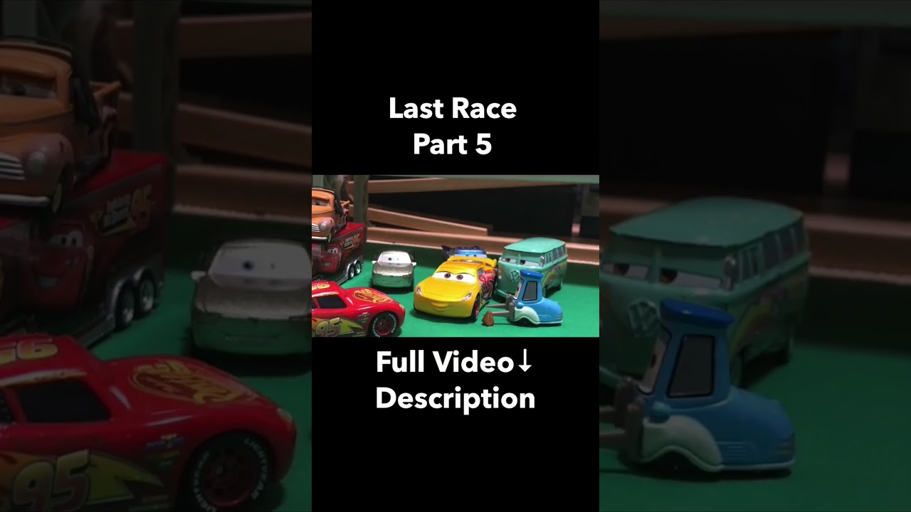 Stop-motion - Final Race - Part 05 - Disney Pixar Cars 3 #stopmotion #disney #cars3