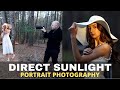 Direct Sunlight Portrait Photoshoot | Outdoor Photography Tips for Beginners with Sergey Bidun