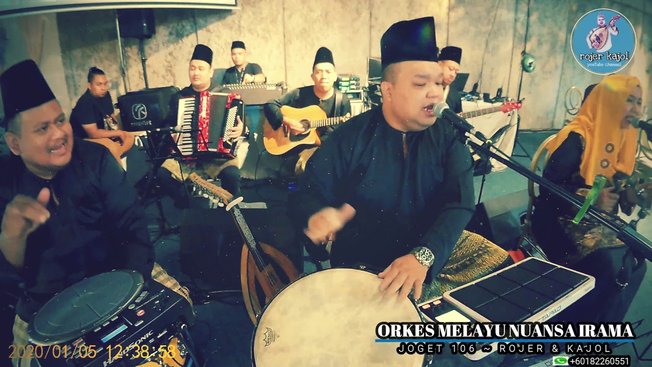 JOGET RENTAK 106 cover by ROJER & KAJOL feat ORKES MELAYU ROJER (OM.ROJER)