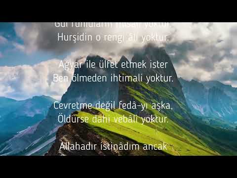 YÜREKTEN ŞİİRLER :1 - YOKTUR : NAMIK KEMAL