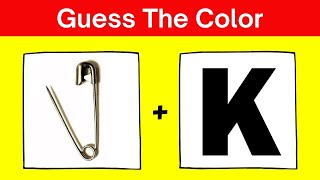 Guess The Color By Emoji | Emoji Quiz | Emoji Challenge | Emoji Puzzle #4