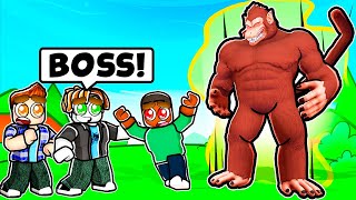I Transformed into the MONKEY BOSS in Anime Fighting Simulator X (Roblox)