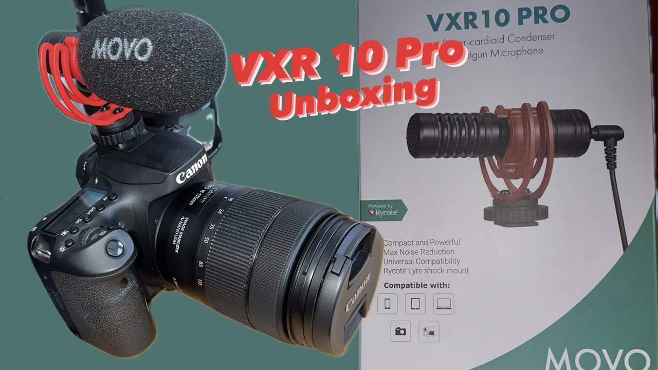 movo unboxing  vxr10 pro