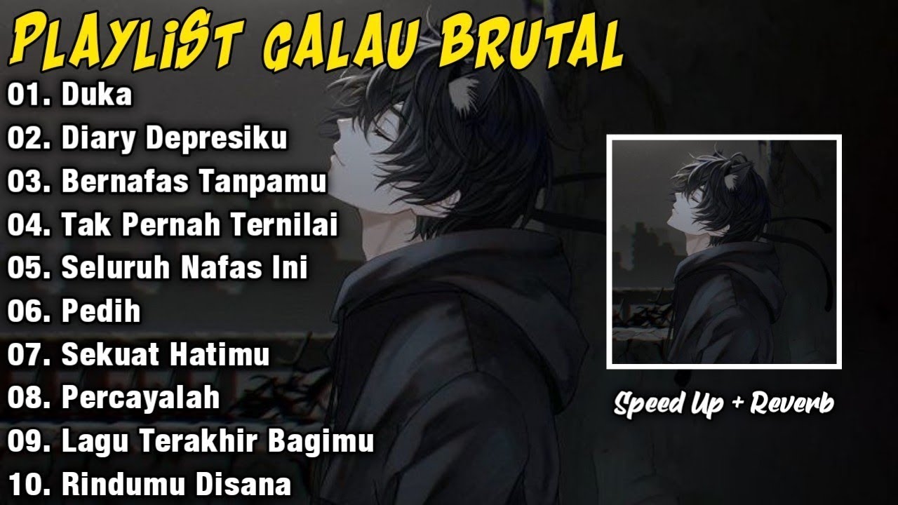 Playlist Gabut 2025 Viral Tiktok Speed Up+Reverb