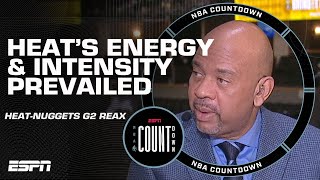 Michael Wilbon attributes Heat's personality to Game 2 comeback win | NBA Countdown