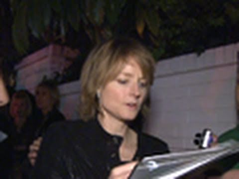 Jodie Foster Leaves Golden Globes Party