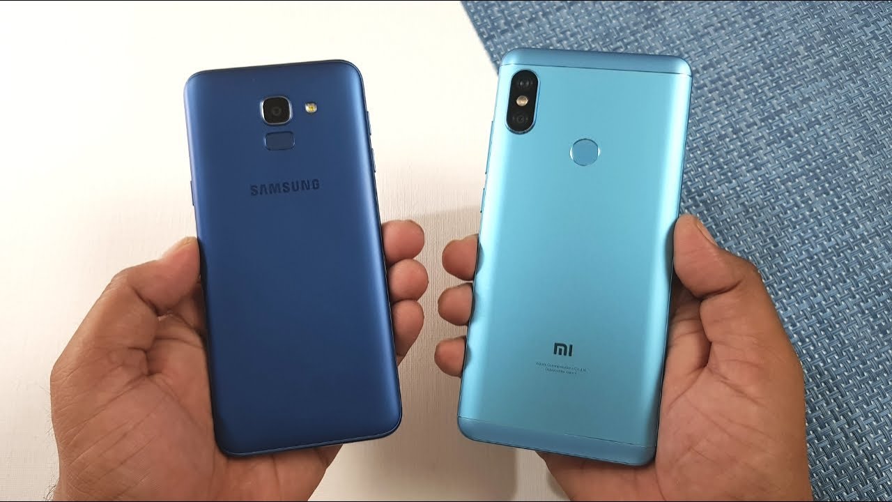 Redmi Note 5 Pro vs Samsung Galaxy ON6 Speed Test ! - YouTube