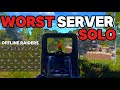 The worst server for solos  rust console