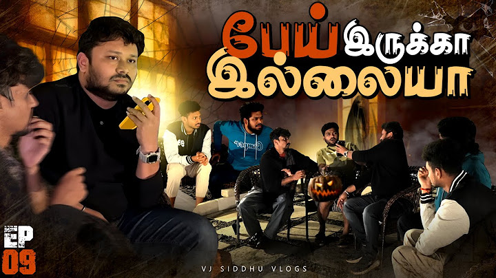 Based On True Incident😰 | Ooty Series | Episode - 9 | Vj Siddhu Vlogs