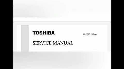TOSHIBA INVERTER AC ERROR CODE