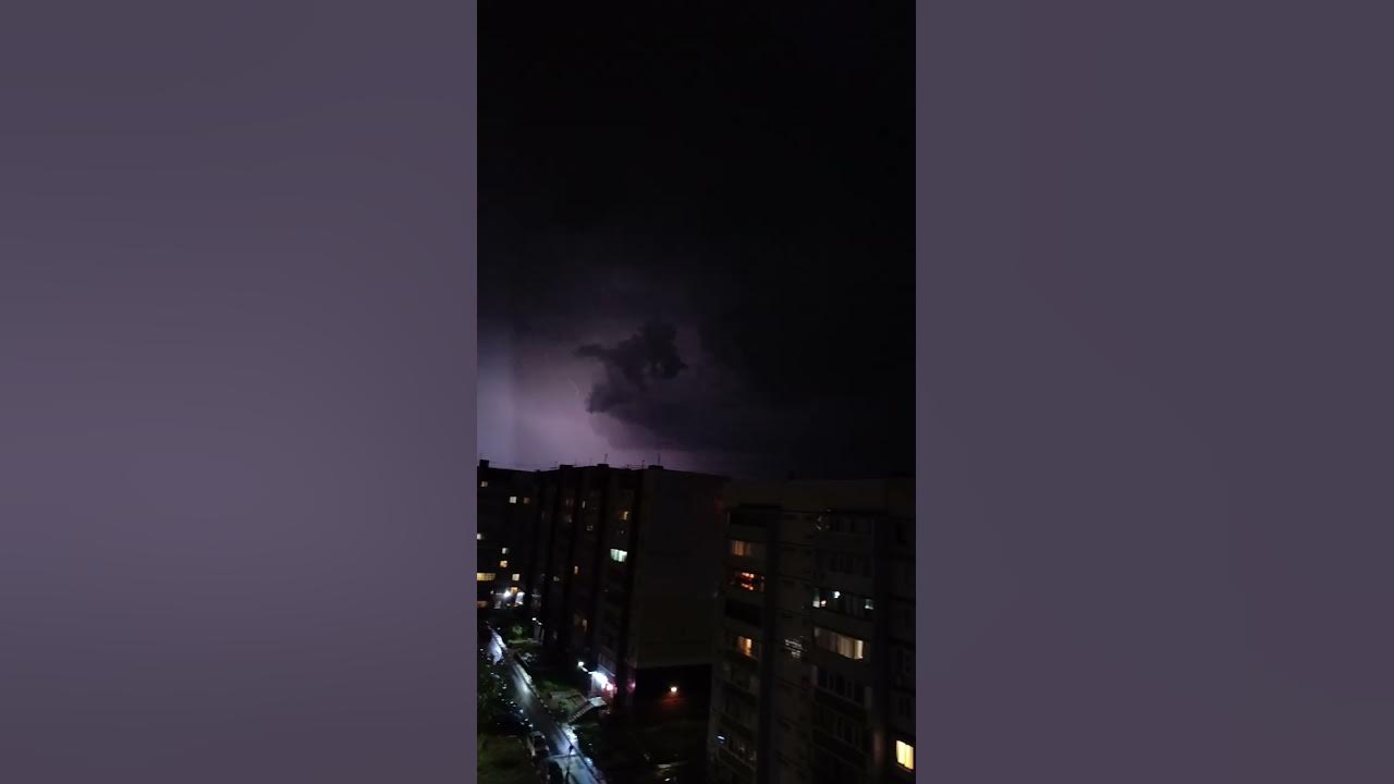 Ульяновск. Гроза - YouTube