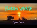 Sunrise on the Space Coast of Florida