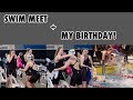 SWIM MEET VLOG // Nationals & my 18th BIRTHDAY!!