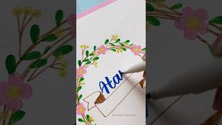 Happy Birthday Card DIY #short #nhuandaocalligraphy #diy #handlettering #lettering #greetingcard screenshot 1