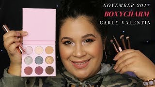 NOVEMBER BOXYCHARM 2017 TRY ON STYLE| CARLY VALENTIN