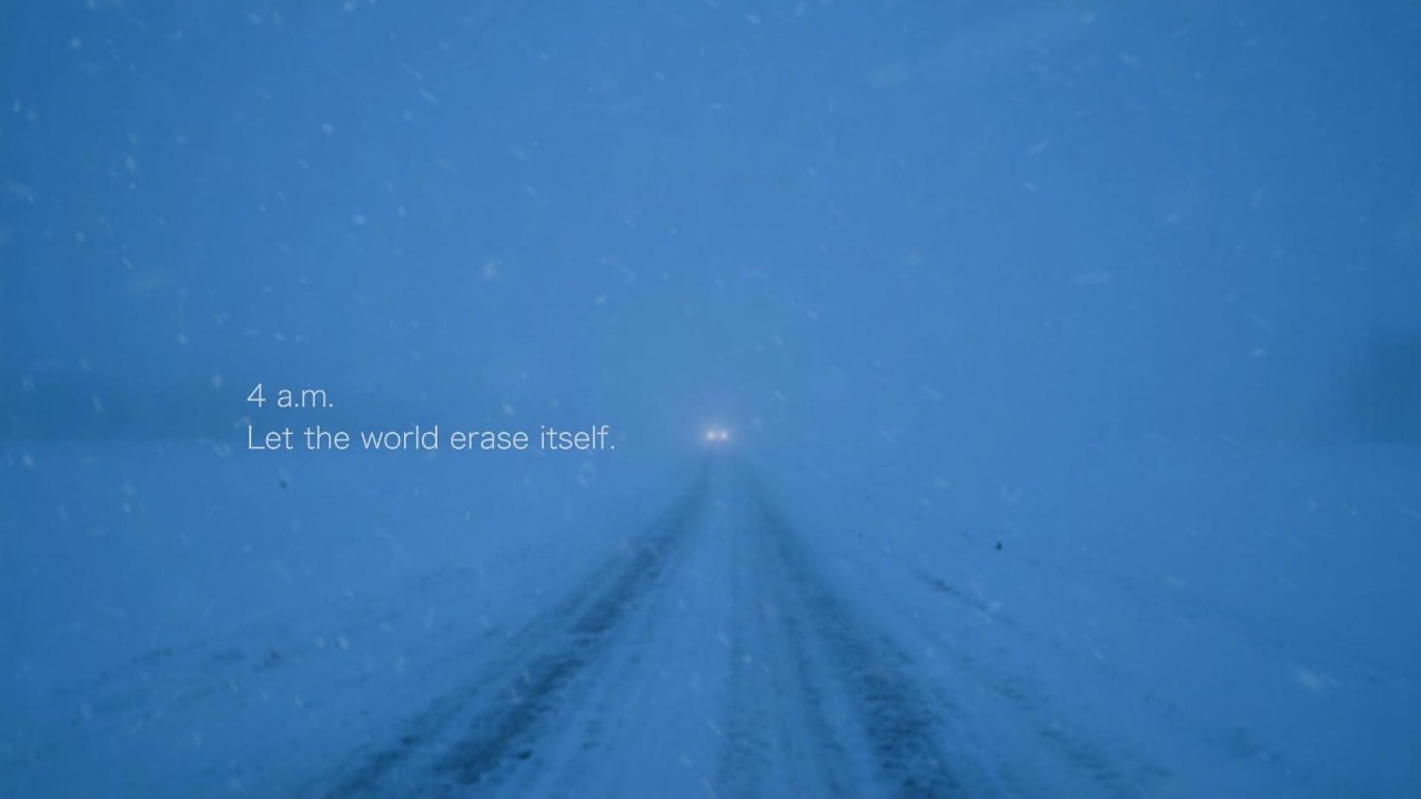 it’s 4am — no one’s coming