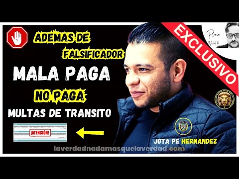 MALA PAGA JOTA PE HERNANDEZ ADEMAS DE FALSIFICADOR SALIÓ TRAMPOSO MAS DE 18 MESES SIN PAGAR