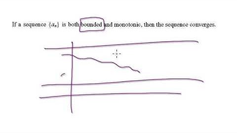 Video 2499 - Monotonic Sequence Theorem