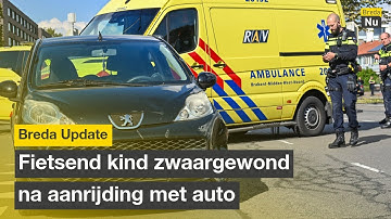 Fietsend kind zwaargewond na aanrijding met auto | Breda Update