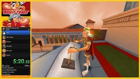 [Speedrun #6] Asterix & Obelix Unfair XXL | 5:36 (loadless) | Rome% PC | Simaf