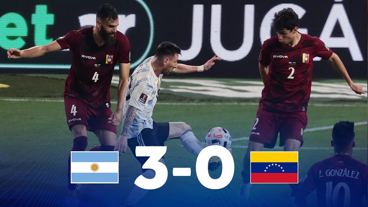  Update  Eliminatorias | Argentina 3-0  Venezuela 1