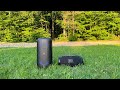 Jbl boombox 3 vs jbl partybox 110  outdoor sound test