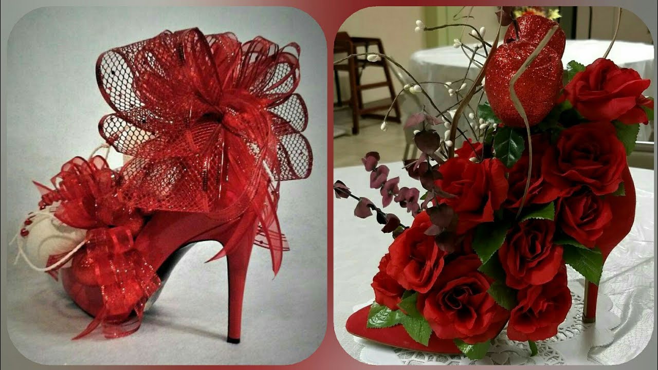 High Heel Flower Centerpieces | Best Flower Site