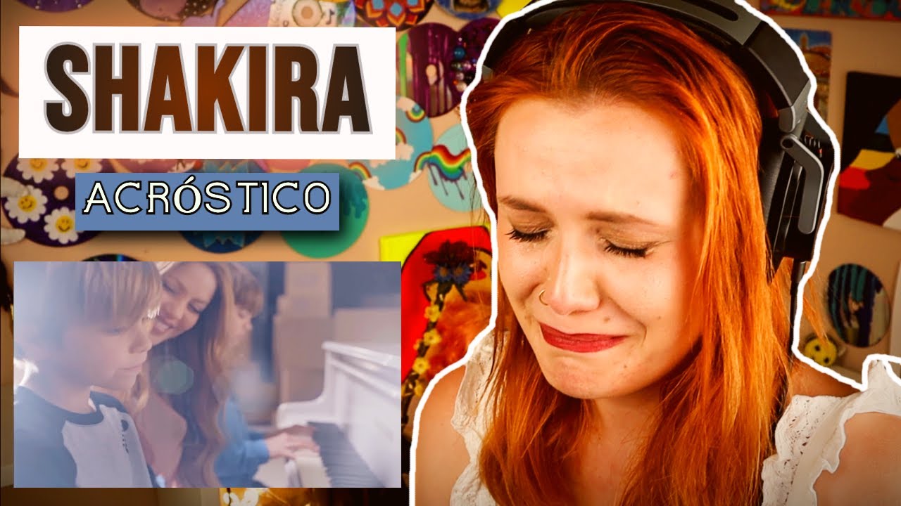 Shakira's new song BROKE me... Vocal Coach reacts to 'Acróstico' (ft