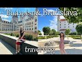 Budapest &amp; Bratislava travel vlog ❤️