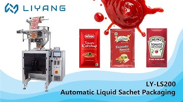 Automatic Ketchup Packet Filling Machine