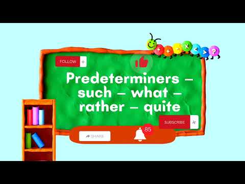 Vídeo: O que é um determinante predeterminador?