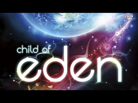 Child of Eden. Kinect. Xbox. Прохождение с Вебкой.