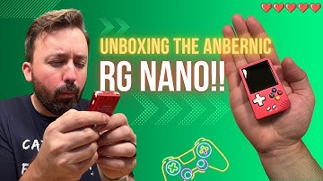 Unboxing the Anbernic RG Nano!! 🔍🧐 First Impressions & Gameplay!