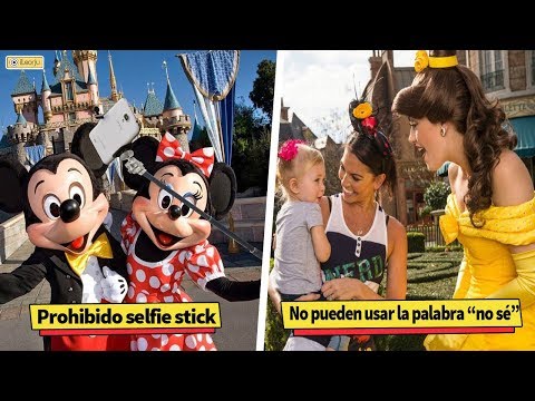 17 Estrictas normas que deben de seguir todos los empleados para trabajar en Disney