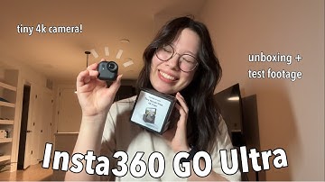 Insta360 GO Ultra - Unboxing and Test Footage