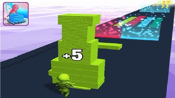 Stack Colors All Levels Gameplay android, ios Levels 43-46