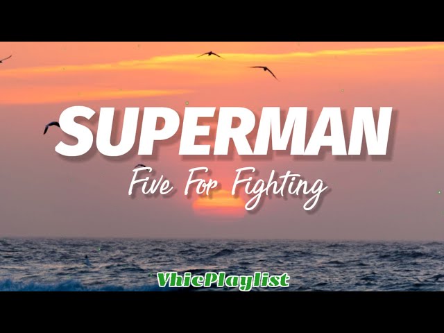 Superman (It's Not Easy) - Five for Fighting❤️‍🔥 #superman #fiveforfi