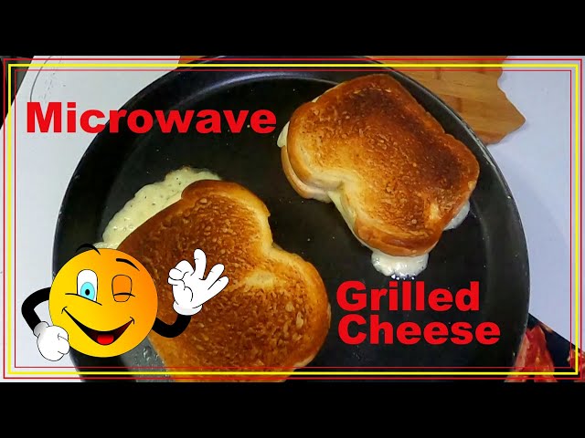 Grilled Cheese in Microwave (Microwave Grilled Cheese Recipe)