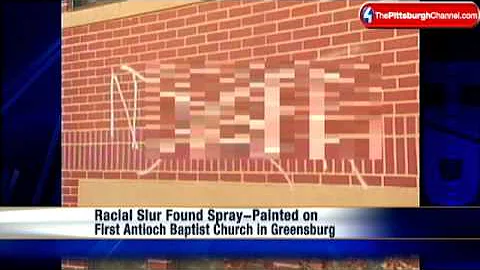 N-Word Sprayed On Greensburg Church